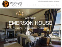 Tablet Screenshot of emersonhousecork.com